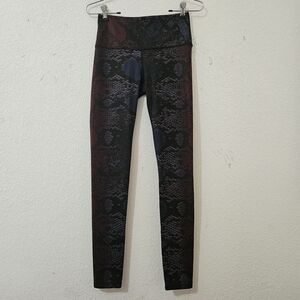 Noli Snakeskin Leggings Made In USA